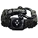 FireLine Paracord Watch Band for 42mm and 44mm Apple Watch, Replacement Strap with Rugged Outdoor Survival Stainless Steel Shackle and 550 Paracord