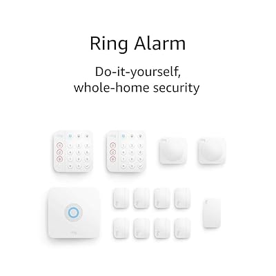 Ring Alarm 14-piece kit (2nd Gen) &amp;ndash; home security system with optional 24/7 professional monitoring &amp;ndash; Works with Alexa