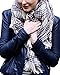 Ehpow Women Plaid Blanket Scarf Winter Warm Chunky Oversize Tartan Wrap Shawl Lattice Scarfs