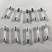 10Pcs F1.5AL250V 6X30MM 1.5A Fast Blow Fuse 1.5 Amp 250V Glass Fast-Acting F1.5AL