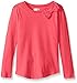 Crazy 8 Girls' Raspberry Bow Top