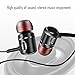 Cyber Cart Wireless Earbuds Bluetooth Headphones with Microphone (Black)