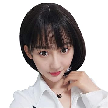 Amazon Com Remeehi Short Bangs Tidy Hairpieces Heat Resistant