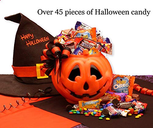 Tricks or Treats Halloween Gift Basket by GiftBasketsAssociates