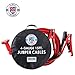 Always Prepared 15 ft 4 Gauge Jumper Cables with Carry Bag- Premium Heavy Duty Jumper Cables & Roadside Assistance Auto Emergency Kit - Exclusive Roadside Assistance Booster Cables 400 AMP