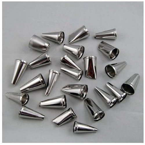 Leegoal 24 Pcs Icing Piping Nozzles Pastry Tips Cake Sugarcraft Decorating Tool