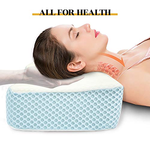 Memory Foam AntiSnore Pillows for Neck Pain Relief Ergonomic