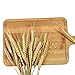 AQUEENLY Wheat Stalks, 50 PCS Natural Dry Wheat Decor for Christmas Wedding Home Office Decoration, 13.7 Inches