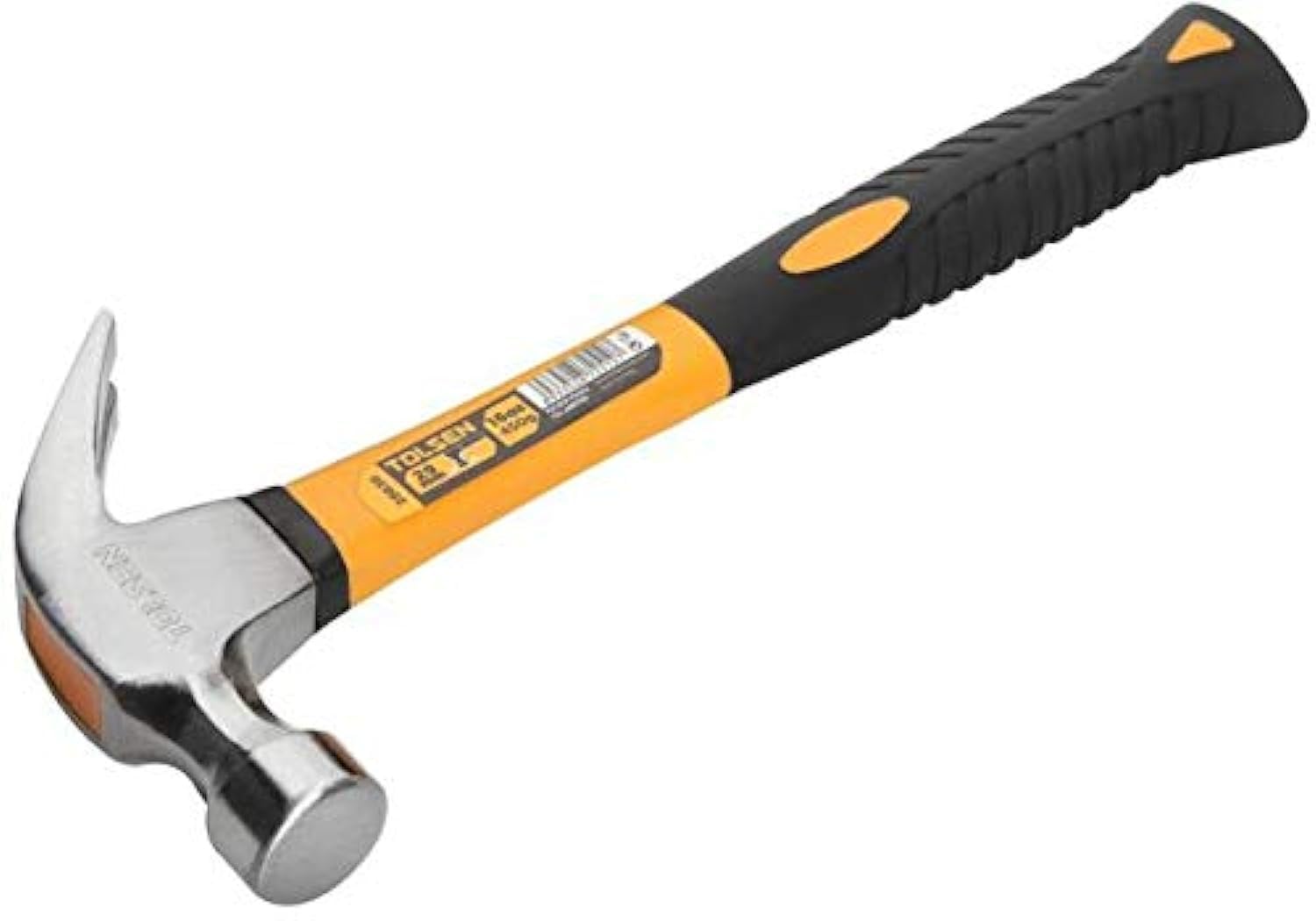 Claw hammer 16oz fibreglass handle