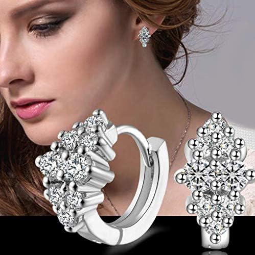 1 pair Fashion Original 100% 925 Sterling Silver Earrings Luxury U Shape Earrings for Women