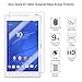 Sony Xperia Z3 Tablet Compact Screen Protector, Rerii Tempered Glass Screen Protector for Sony Xperia Z3 Tablet Compact, High Definition, 9H Hardness, 0.3mm Thickness, Delicate Touch, Real Glass
