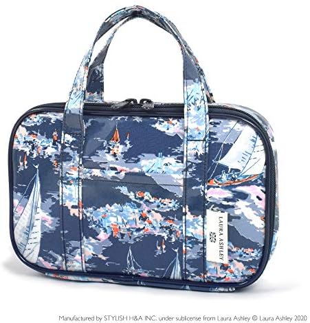 Laura 在庫一掃売り切りセール Ashley ローラ アシュレイ 裁縫 裁縫セット付き Riviera ミササ製 ソーイングバッグ N