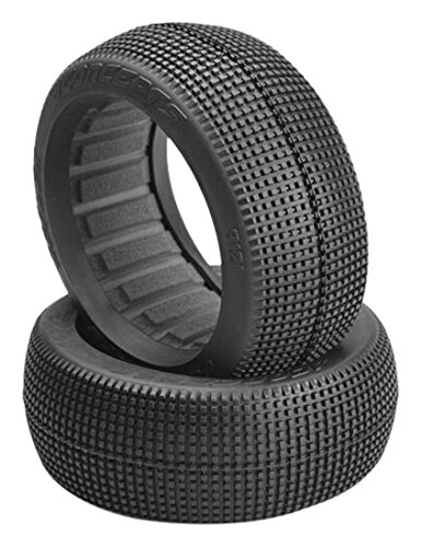 JCONCEPTS 3121-07 Reflex Black Compound 1/8 Buggy Wheel