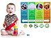 Bandana Bibs Drool Bib | Organic & Unisex - Pack of 4 with a Heat Sensing Spoon - Best for Baby Shower, Announcement Party, Newborn Registry & Gift Baskets - Clementine