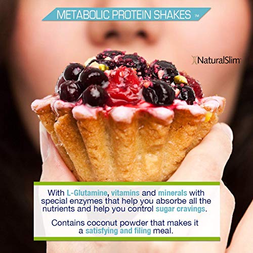 image for RelaxSlim NaturalSlim Meal Replacement Whey Protein Shakes, Natural Ai