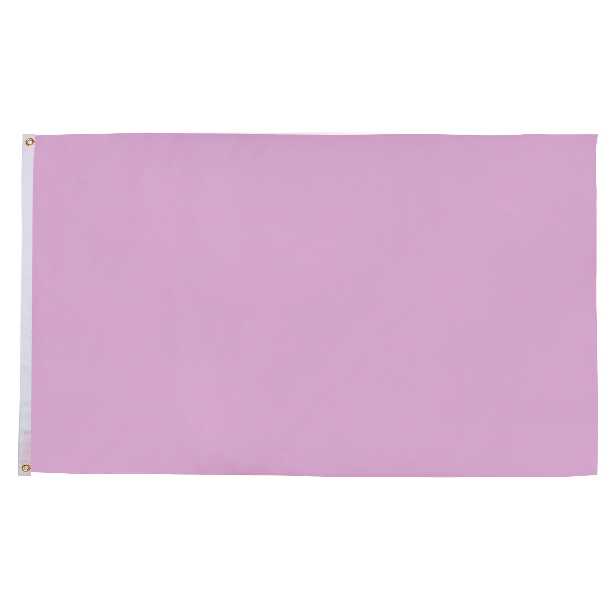 AZ FLAG - Plain Pink Flag - 3x5 Ft - Light Polyester Pink Solid color Banner with Two Brass Eyelets - Fade Resistant - Vivid Colors - 3' x 5' Feet - 150x90 Cm