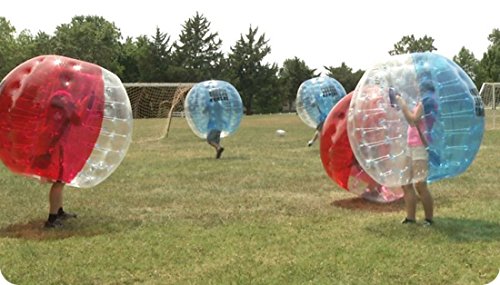 Suyi diam 1.5m/1.2m Giant Inflatable Human Bumper Bubble Soccer Ball Sumo Suit Blow Up Toy Made of Eco-Friendly PVC for Adults Teens Outdoor Playgames One-Pack