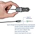 Meagoes Fast Car Charger LG Stylo 4 / V35 ThinQ / G7 ThinQ / V30 / V20 / G6 / G5 /K20 V/Nexus 5X, Rapid Dual Quick Charge 3.0 USB Adapter (6A / 36W) Built-in Straight USB Type C Cord