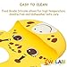 Animal Friends Silicone Baby Bib, Set of 2 :: Waterproof Silicone Bib with Pocket to Catch Food & Drool :: Easy Care, Washable, Dishwasher Safe :: Unisex with Tiger & Giraffe Prints by Walabi