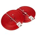10 Meters of 22mm Extra Strong Pipe Foam Insulation Lagging Wrap 6mm Thick