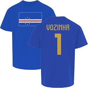 SWEET LEMONS Cape Verde Pride Vozinha 1 Two-Sided Jersey Style Youth Unisex T-Shirt