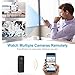 Waterproof Spy Camera Wireless Hidden,ZZCP WiFi Full HD 1080P Portable Mini Nanny Cam with Night Vision and Motion Detection, Perfect Covert Small Security Camera for Indoor and Outdoor