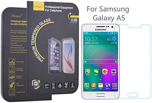 Samsung Galaxy A5 Screen Protector ,Danyee 0.3mm 2.5d Ultra-thin Tempered Glass Screen Protector for Samsung Galaxy A5 with 9h Hardness
