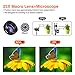 PJ-Since Phone Camera Lens with Bluetooth Selfie Stick Tripod, 9 in 1 Phone Lens Kit-12X Zoom Telephoto Lens+210° Fisheye Lens+25X Macro Lens+120°Wide Angle Lens for iPhone, Samsung, Pixel and More
