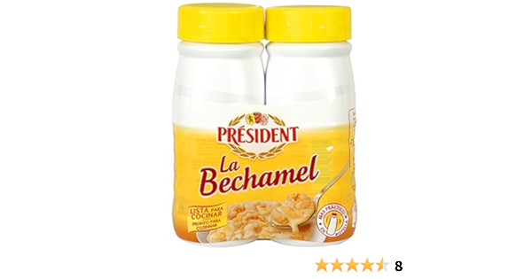 Président Salsa Bechamel, 2 x 250ml : Amazon.es: Alimentación ...