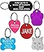 Providence Engraving Pet ID Tags | 8 Shapes & Colors to Choose from | Dog Cat Aluminum