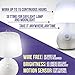 Perfect Life Ideas Cordless Battery Operated Lamp Wireless Motion Sensor Night Light as Small LED Battery Powered Lamp with 3 Setting Modes - Portable Battery Lamps for Home Indoor and Outdoor Use