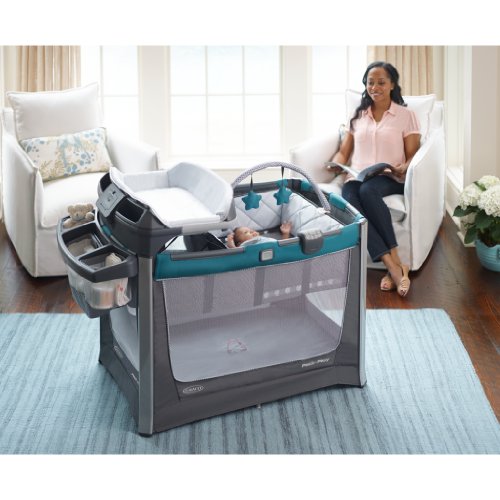 graco pack n play teal