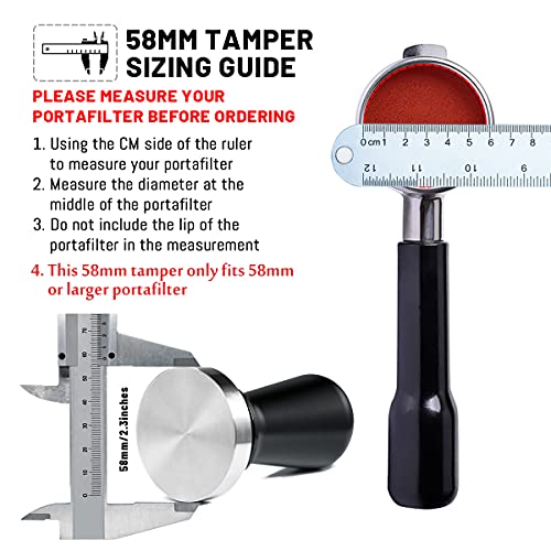 Yolococa Calibrated Pressure Tamper Espresso Coffee Tamper Stainless