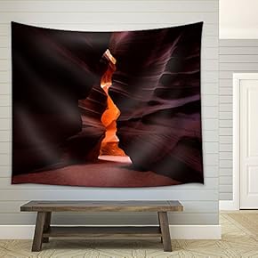 Antelope Canyon,Arizona,American Southwest - Fabric Wall Tapestry Home Decor - 51x60 inches