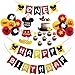 Mickey 1st Birthday Party Supplies - Banner, Cake Topper, Decorations for Boy or Girl
