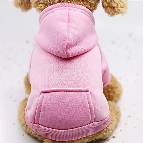 image for HUN Huangou Pet Coat Clothes Apparel Hoodie Costume with Pocket Dog Cl