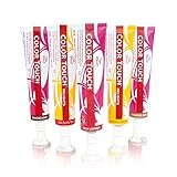 Wella Touch Multidimensional Demi-Permanent Hair Color, 4/5 Medium Brown/Red-Violet, 2 Ounce