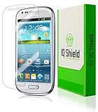 Samsung Galaxy S3 mini Screen Protector, IQ Shield LiQuidSkin Full Coverage Screen Protector for Samsung Galaxy S3 mini (GT-I8190) HD Clear Anti-Bubble Film - with