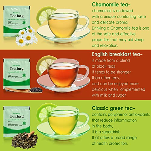 Top 8 Favorites Loose Leaf Tea Sampler, Assorted Variety Tea Box Set