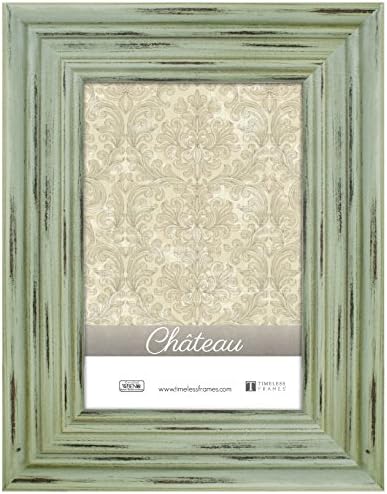 Timeless Frames Chateau Frame Distressed Green, 8" x 10"