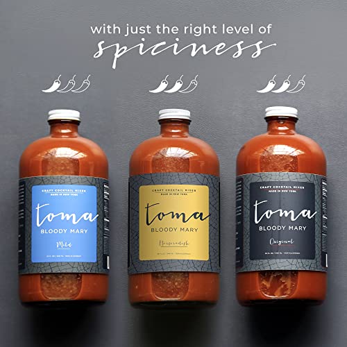 Bloody Mary Mix Variety Pack Original and Mild, Gluten Free, Vegan, Low Carb, Keto Friendly