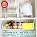 Stackable Under Shelf Basket, 4 Pack 13.2 Inch Wire Hanging Under Cabinet Baskets Storage for Kitchen Counter Cupboard Shelves Organizer Pantry
