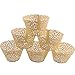 Mydio Set of 50 Cupcake Wrappers Wedding Birthday Decorations, (50 Pack)