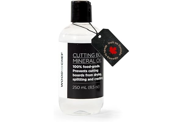 Food Grade Mineral Oil for Cutting Board - Oil & Conditioner for Butcher Block, Countertops, Wood Utensils, and Stainless Ste