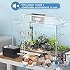 Zacro Aquarium Air Pump - Ultra Silent Oxygen Pump with Dual Outlet Adjustable Air Valve, Air Volume 2 * 5 L/min 6 W, Up…