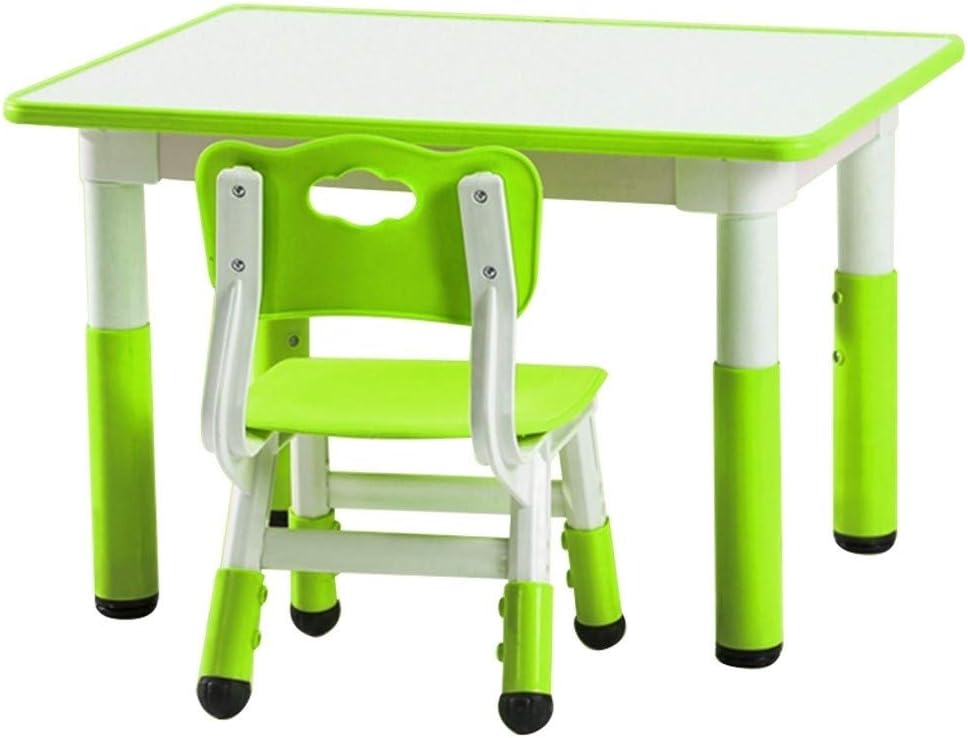 Mesa y Silla Juguete de los niños se Sube y se Baja de Juego de sillas