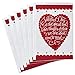 Hallmark Valentines Day Cards Pack, Heart (6 Valentine Cards with Envelopes)