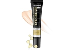 LPH LAB Instant Under-eye Tightener: Eye Bags Firming Treatment Cream - Temporary Eye Wrinkle Puffiness Remover for Senior Men & Women 50+, No Flaking Residue,15ml