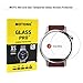 MOTONG 46mm Tempered Glass Screen Protectors For Motorola MOTO 360 2nd Gen, 9 H Hardness, 0.3mm Thickness,Made From Real Glass (46mm)