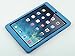 ULAK iPad Air Case, Dual Layer Hybrid Case Cover for Apple iPad Air iPad 5 (2013 Model) (Polka Dot/Blue)
